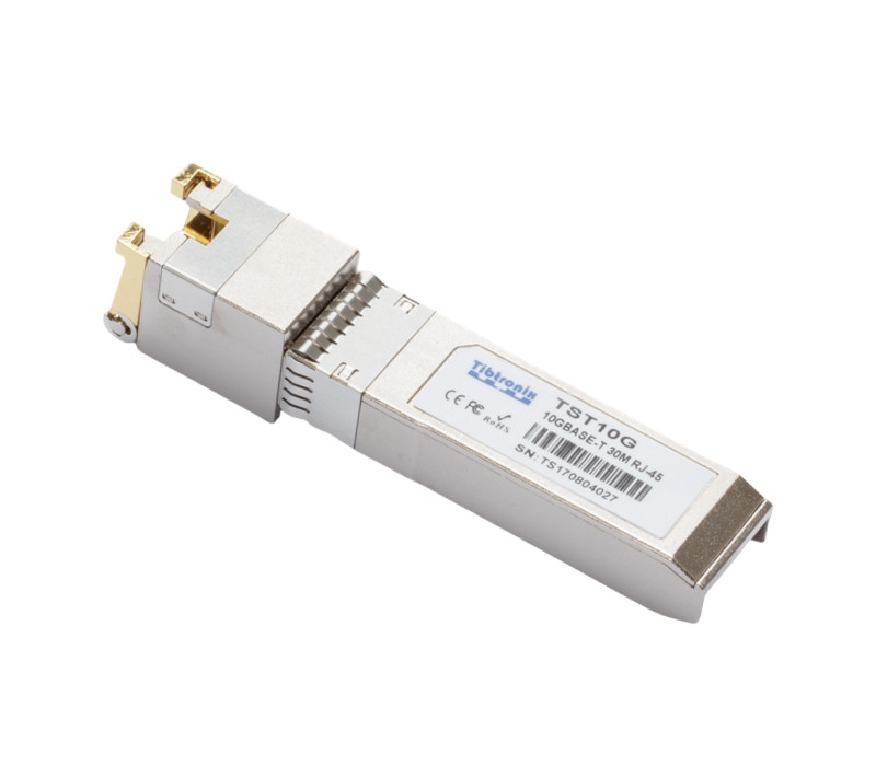 10GBASE-T SFP+ Copper RJ-45 30m Transceiver Module