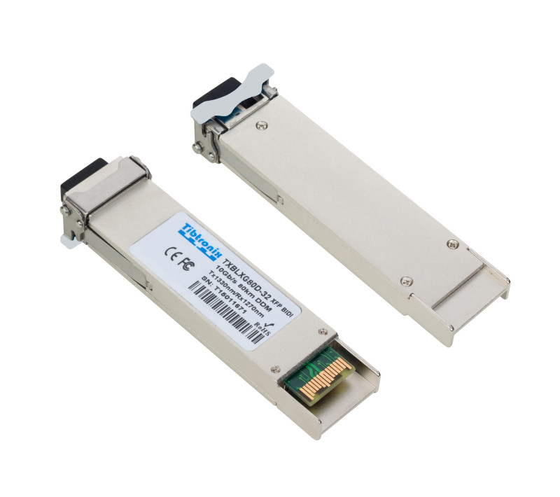 10GBASE  XFP BD  80km DDM Transceiver