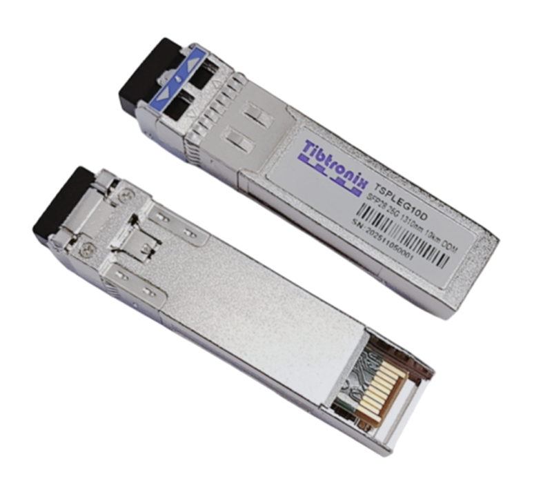 25G SFP28 10km 1310nm Duplex LC I-TEMP